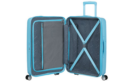 Innenorganisation mit zusätzlicher Reißverschlusstasche.