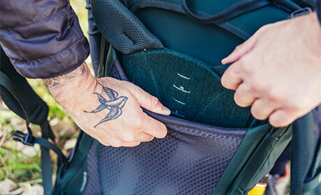 Verstellbare Rückenlänge