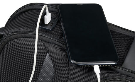 Zwei integrierte USB-Anschlüsse