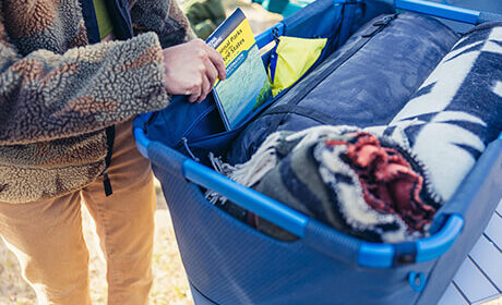 Perfekt für Camping & Sportutensilien