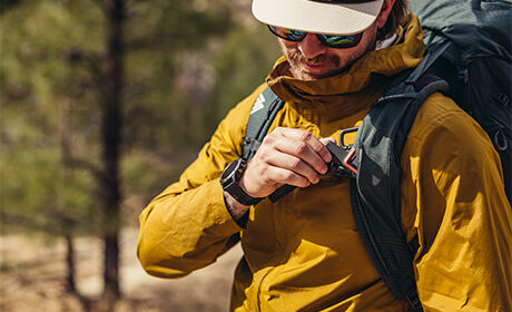 Praktische Stecktasche am Schultergurt