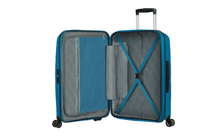 Interior organisation with extra zipped apron pocket