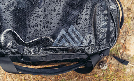 Wasserabweisendes, recyceltes Polyester