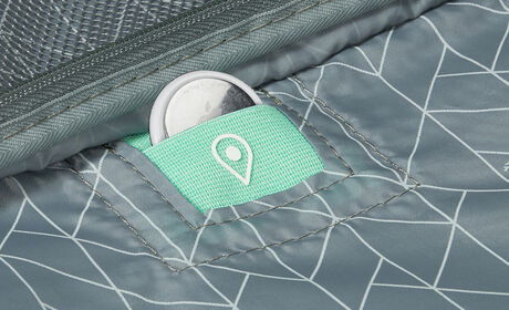 Mit AirTag-Halterung