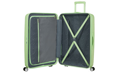 Innenorganisation mit zusätzlicher Reißverschlusstasche.