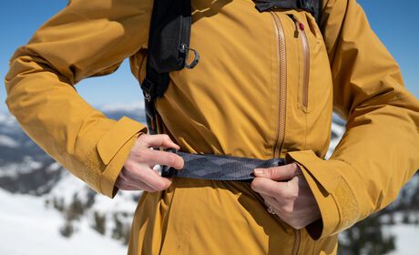 Flexibler Freeride-Hüftgurt