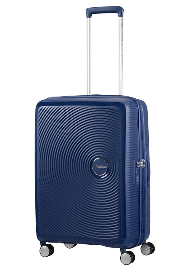 American Tourister Soundbox Spinner erweiterbar 67cm Midnight Navy American Tourister Soundbox Spinner erweiterbar 67cm Midnight Navy