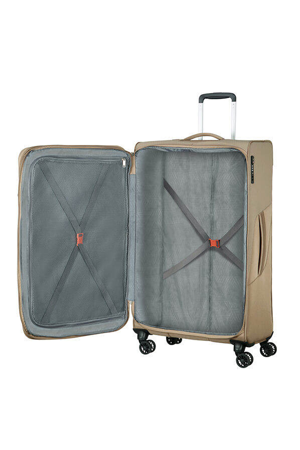 American Tourister Summerfunk Spinner Exp TSA 79cm  Beige American Tourister Summerfunk Spinner Exp TSA 79cm  Beige