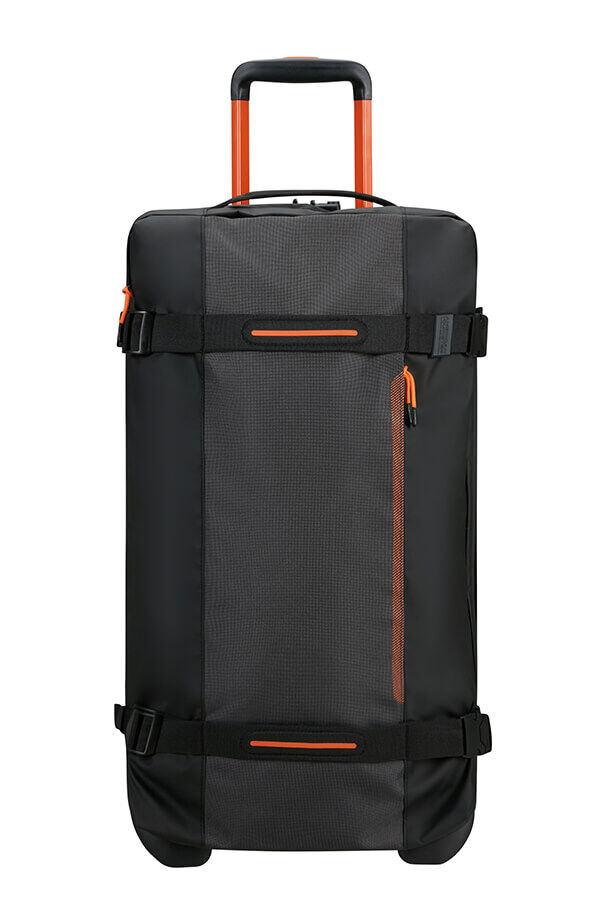 American Tourister Urban Track Duffle with Wheels Lmtd M  Black/Orange