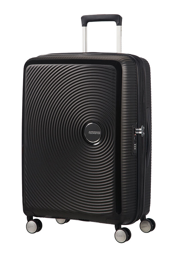 American Tourister Soundbox Spinner erweiterbar 67cm Bass Black
