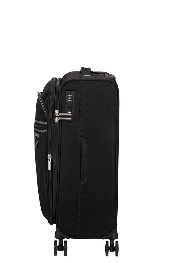 American Tourister Aerospin Spinner Expandable S  Schwarz