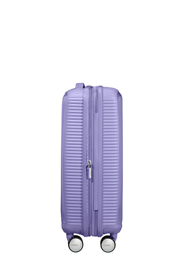 American Tourister Soundbox Spinner Expandable 55cm  Lavender American Tourister Soundbox Spinner Expandable 55cm  Lavender