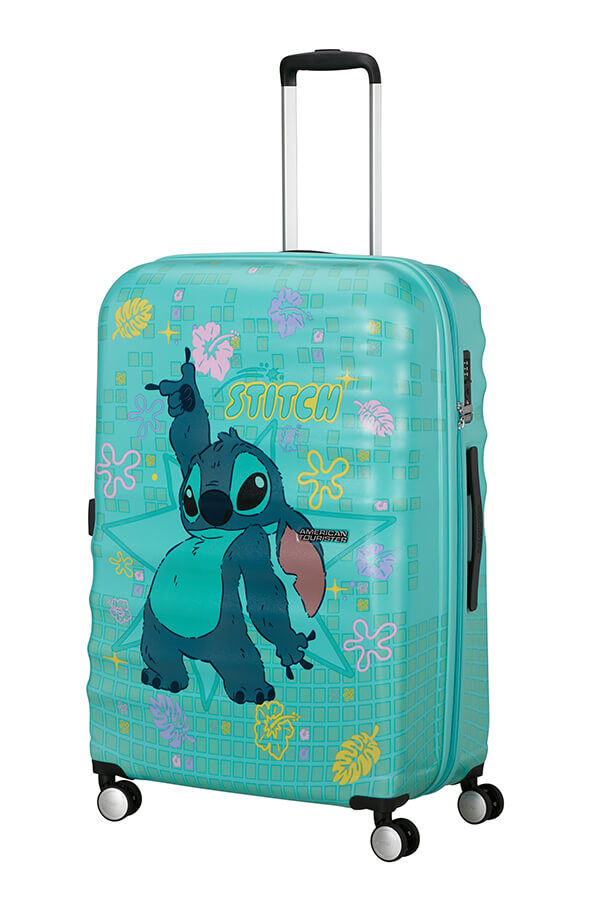 American Tourister Disney Wavebreaker Spinner TSA Disney Fl 77cm  Stitch Flower American Tourister Disney Wavebreaker Spinner TSA Disney Fl 77cm  Stitch Flower