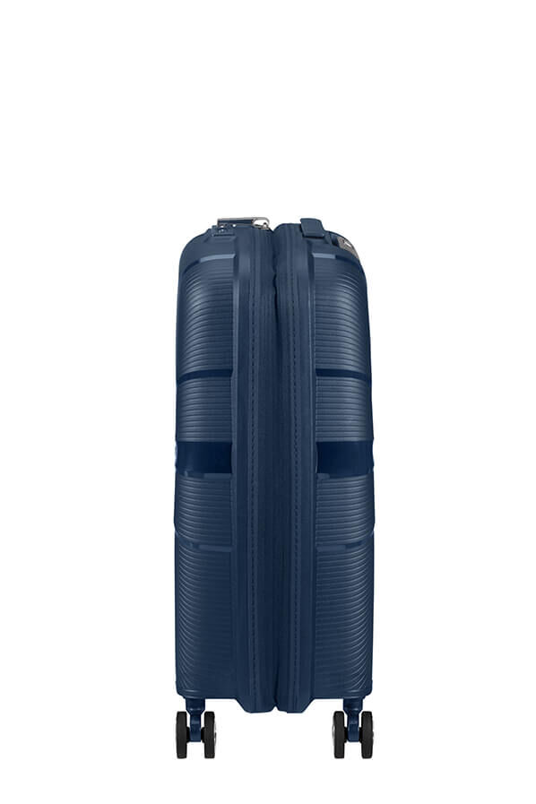American Tourister Starvibe Spinner Expandable TSA 55cm Navy American Tourister Starvibe Spinner Expandable TSA 55cm Navy