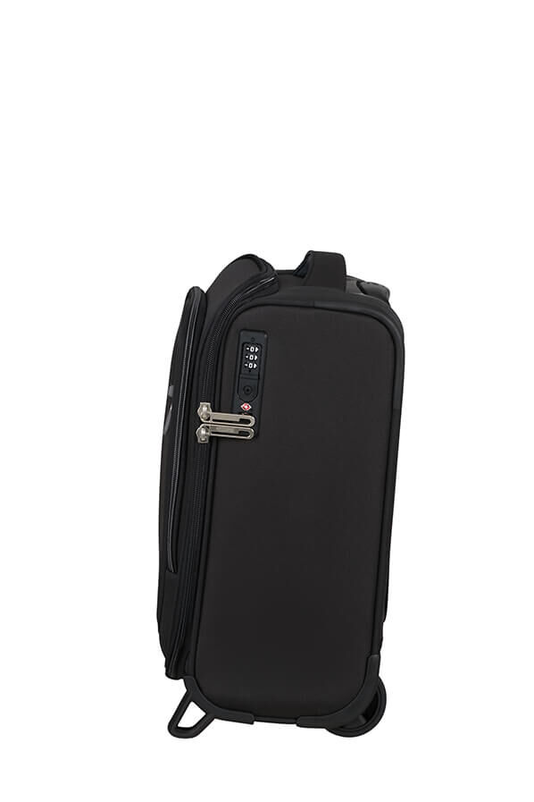 Cloudrider Trolley mit 2 Rollen S/M | American Tourister Cloudrider Upright Underseater Tsa  Jet Black