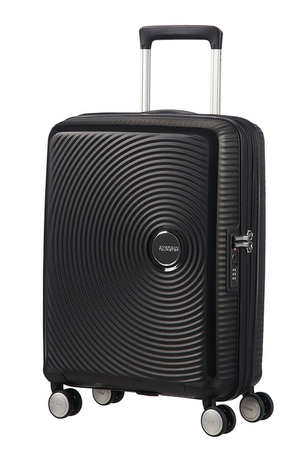 American Tourister Soundbox Spinner erweiterbar 55cm Bass Black American Tourister Soundbox Spinner erweiterbar 55cm Bass Black
