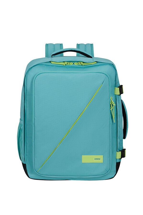 American Tourister Take2cabin Casual Backpack M  Dusty Turquoise/Lime American Tourister Take2cabin Casual Backpack M  Dusty Turquoise/Lime