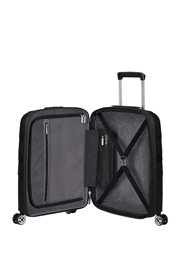 American Tourister Starvibe Spinner Expandable TSA 55cm Schwarz American Tourister Starvibe Spinner Expandable TSA 55cm Schwarz
