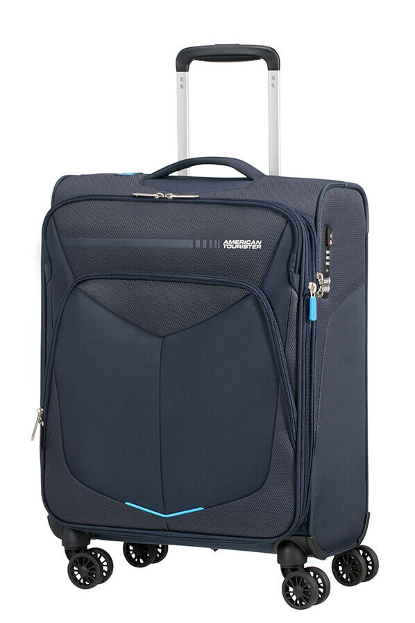 American Tourister Summerfunk Spinner Exp TSA 55cm  Navy