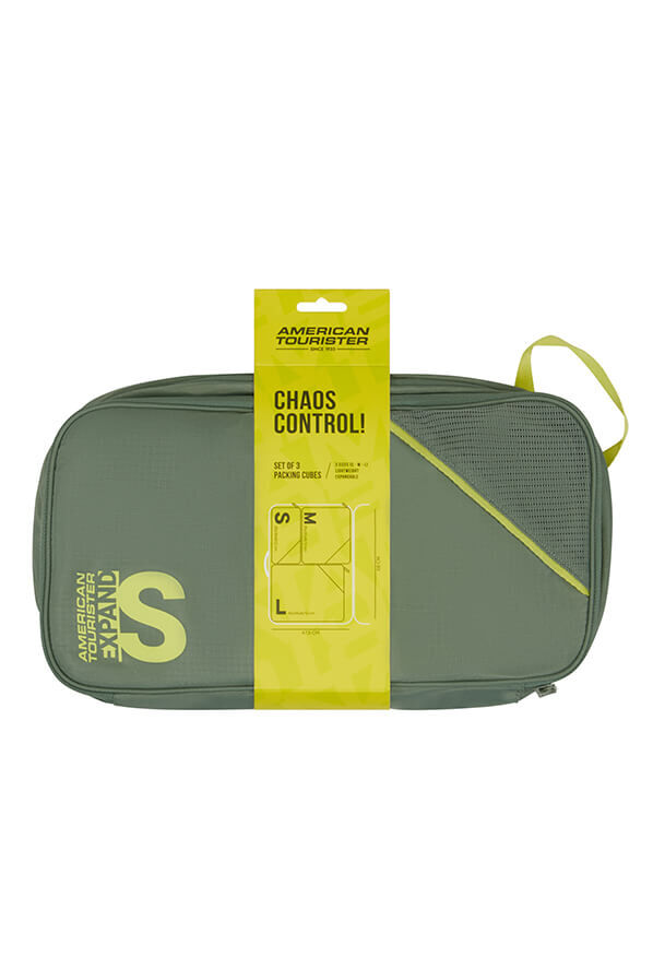 Packing Cubes 3er Set Packw&uuml;rfel | American Tourister American Tourist. Ta Packing Cubes S/M/L  Olive/Lime