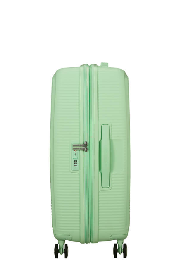 American Tourister SoundBox Spinner TSA Expandable 67cm  Pastel Green American Tourister SoundBox Spinner TSA Expandable 67cm  Pastel Green