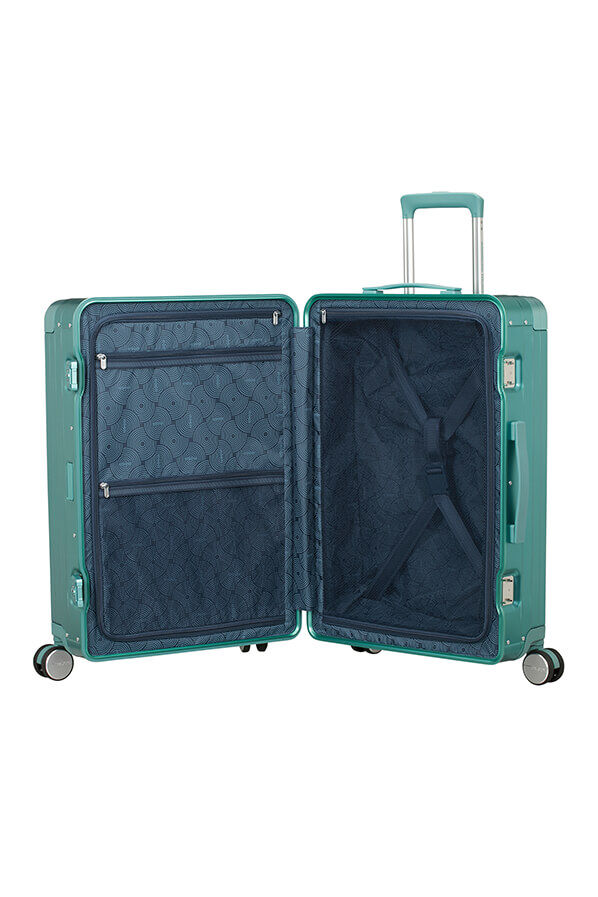 American Tourister Soundbox Alu Spinner TSA 68cm  Dusty Turquoise American Tourister Soundbox Alu Spinner TSA 68cm  Dusty Turquoise