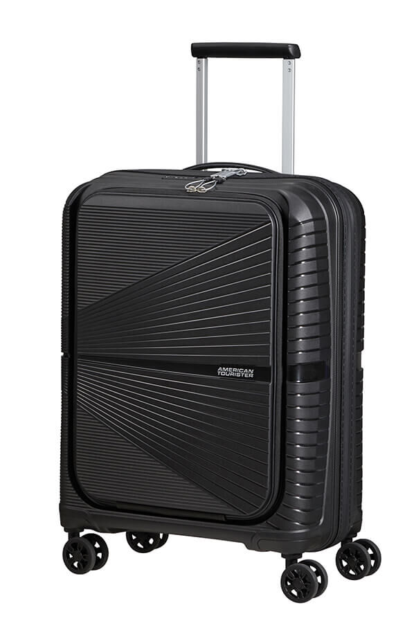 American Tourister Airconic Spinner Frontloader 15.6' 55cm  Onyx Black American Tourister Airconic Spinner Frontloader 15.6' 55cm  Onyx Black