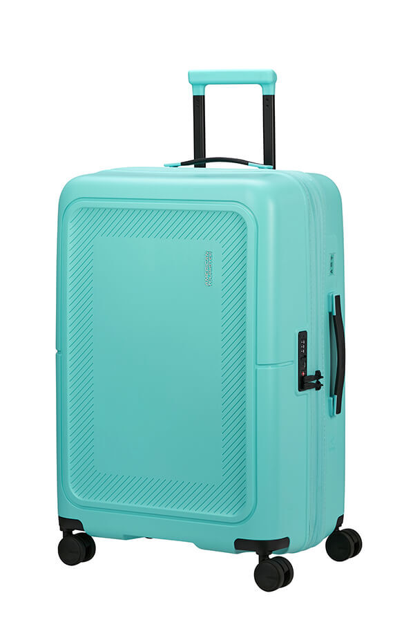 American Tourister DashPop Spinner Expandable TSA 67cm Aqua Sky