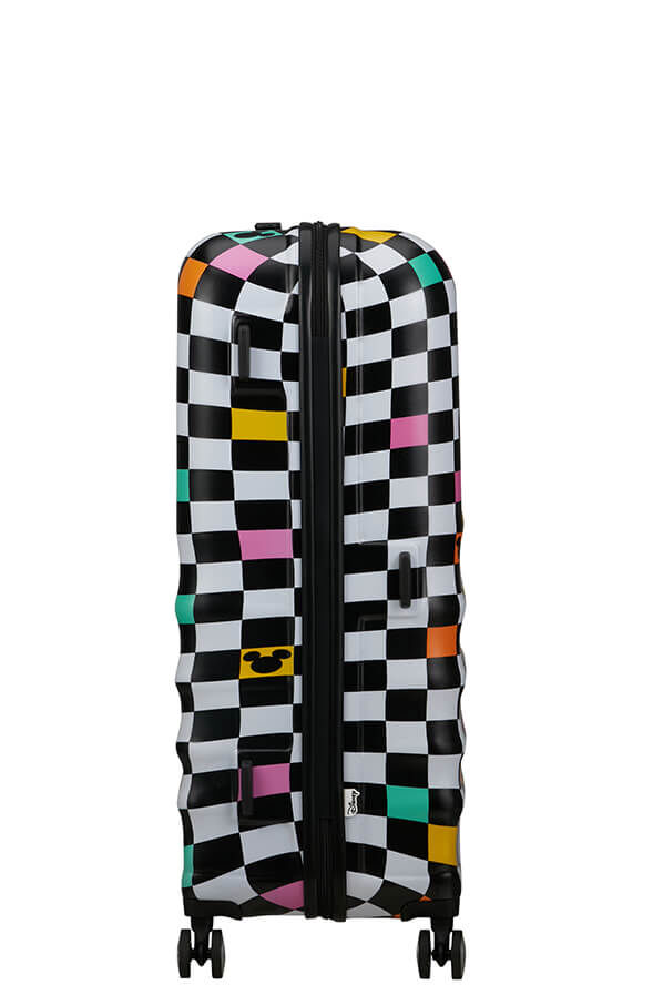 American Tourister Disney Wavebreaker Spinner TSA Disney Fl 77cm  Mickey Check