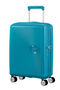 American Tourister Soundbox Spinner Expandable 55cm Summer Blue