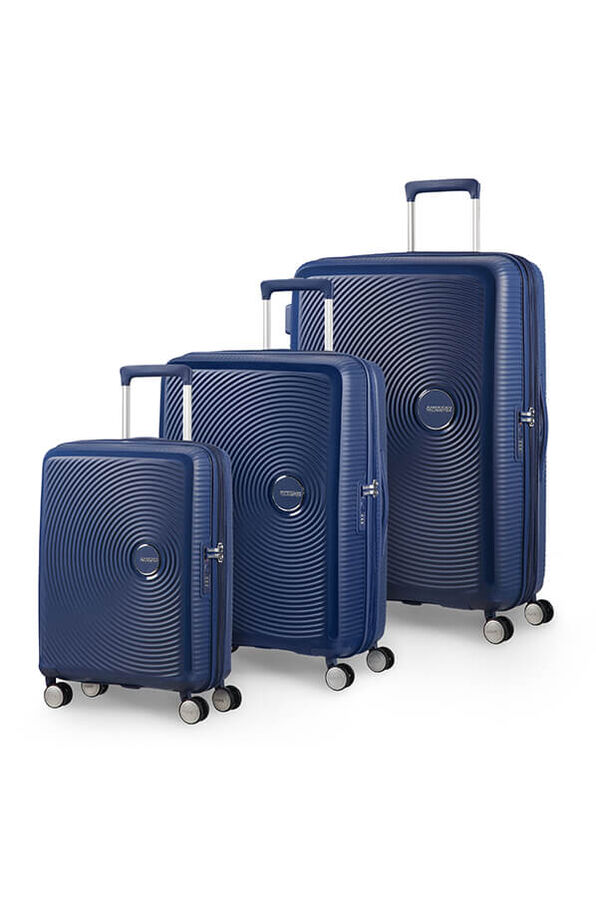 American Tourister Soundbox 3 PC Set A Midnight Navy American Tourister Soundbox 3 PC Set A Midnight Navy