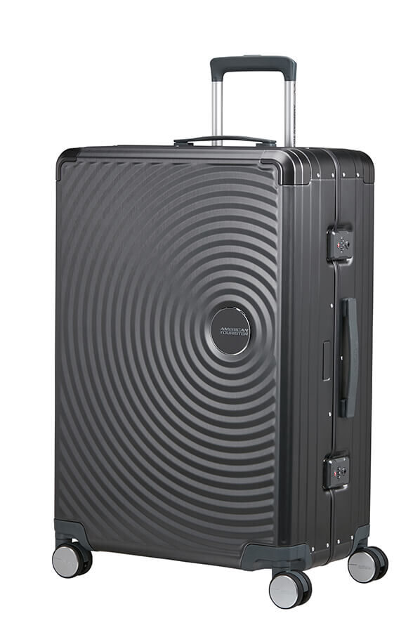 American Tourister Soundbox Alu Spinner TSA 77cm  Brushed Anthracite