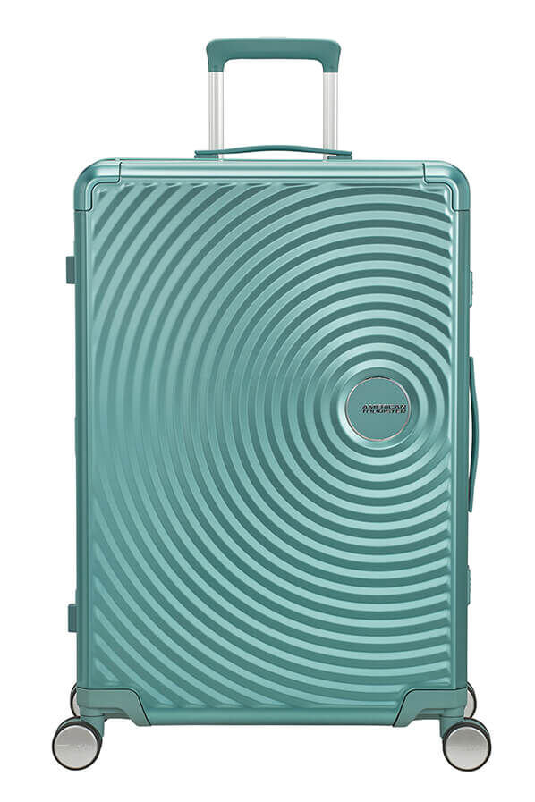 American Tourister Soundbox Alu Spinner TSA 77cm  Dusty Turquoise American Tourister Soundbox Alu Spinner TSA 77cm  Dusty Turquoise