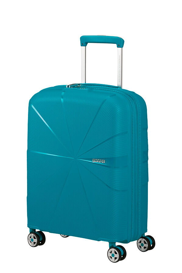 American Tourister Starvibe Spinner Expandable TSA 55cm Verdigris American Tourister Starvibe Spinner Expandable TSA 55cm Verdigris