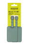 American Tourister American Tourist. Ta Luggage Tag X2  Iceberg Green