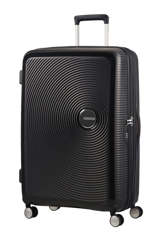 American Tourister Soundbox Spinner erweiterbar 77cm Bass Black