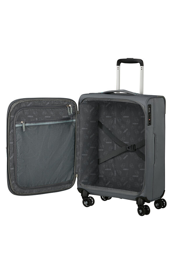 American Tourister Aerospin Spinner Expandable S  Stone Basalt