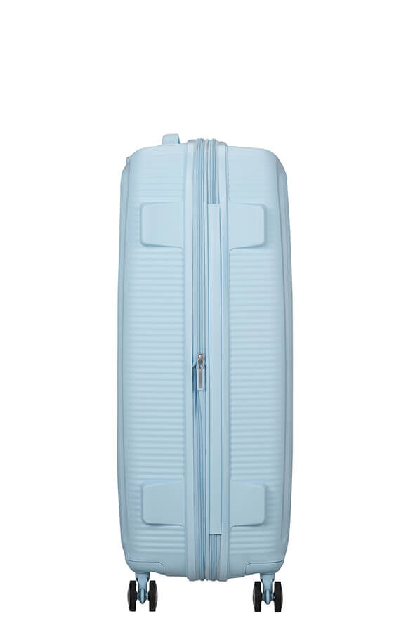 American Tourister SoundBox Spinner TSA Expandable 77cm  Pastel Blue American Tourister SoundBox Spinner TSA Expandable 77cm  Pastel Blue