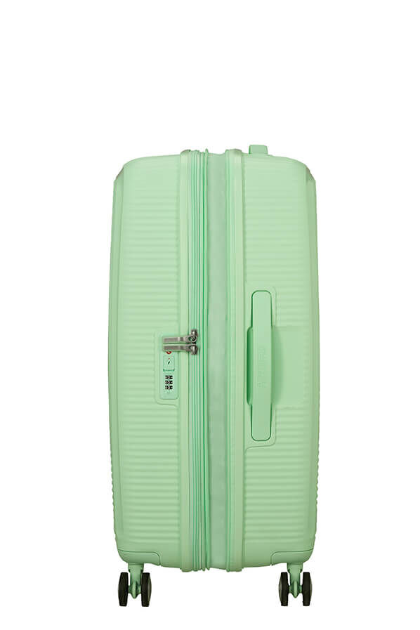 American Tourister SoundBox Spinner TSA Expandable 67cm  Pastel Green American Tourister SoundBox Spinner TSA Expandable 67cm  Pastel Green