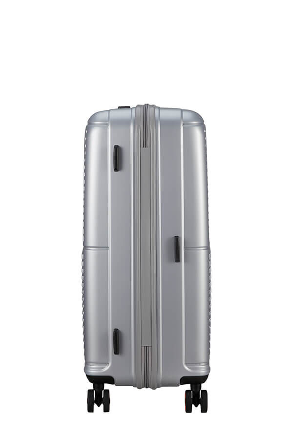 American Tourister Geopop Spinner 67/24 Tsa. 67cm  Argent M&eacute;tallique