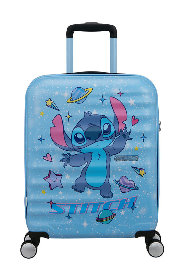 Disney Wavebreaker Cabin luggage | American Tourister Disney Wavebreaker Spinner TSA Disney Fl 55cm  Stitch Universe