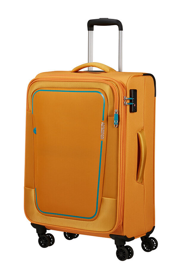 American Tourister Pulsonic Spinner Expandable 68cm  Sunset Yellow