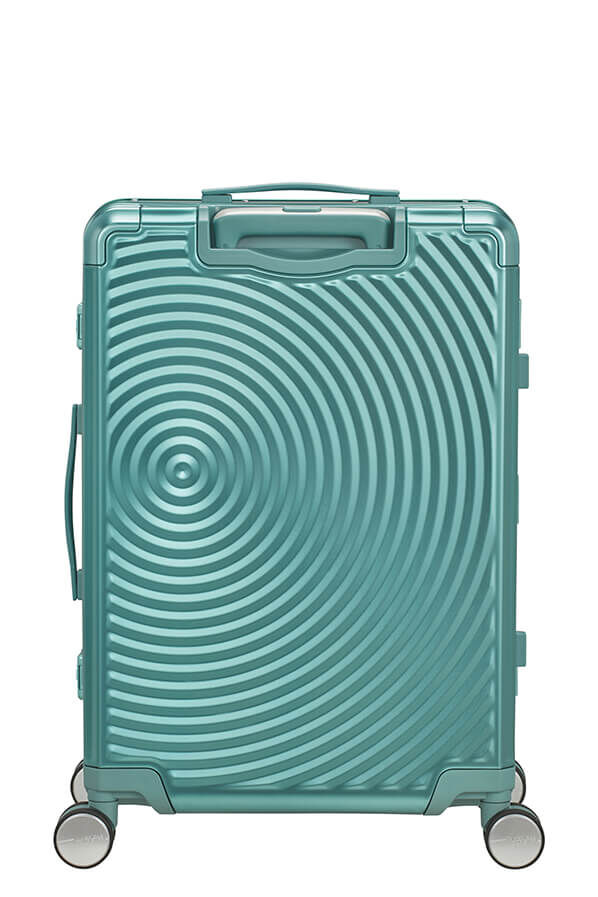 American Tourister Soundbox Alu Spinner TSA 68cm  Dusty Turquoise