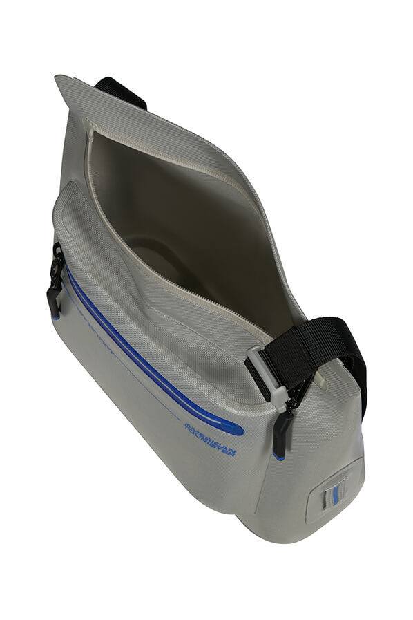 Colourdry Schultertasche M | American Tourister Colourdry Shoulder Bag M  Glacial Silver