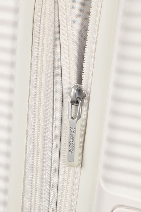 American Tourister Soundbox Spinner erweiterbar 77cm Pure White