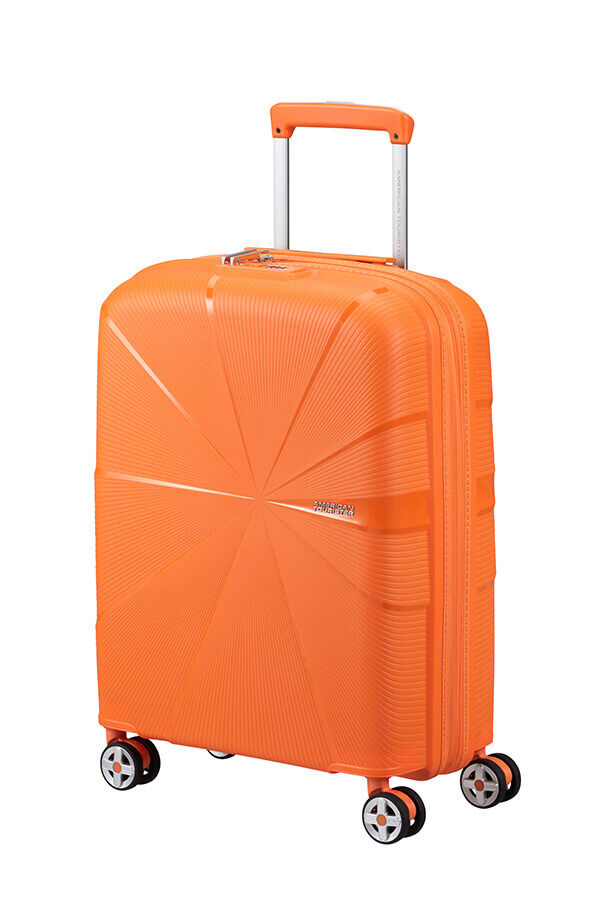 American Tourister Starvibe Spinner Expandable TSA 55cm Papaya Smoothie American Tourister Starvibe Spinner Expandable TSA 55cm Papaya Smoothie