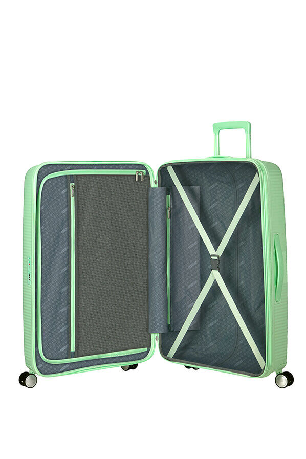 American Tourister SoundBox Spinner TSA Expandable 77cm  Pastel Green American Tourister SoundBox Spinner TSA Expandable 77cm  Pastel Green