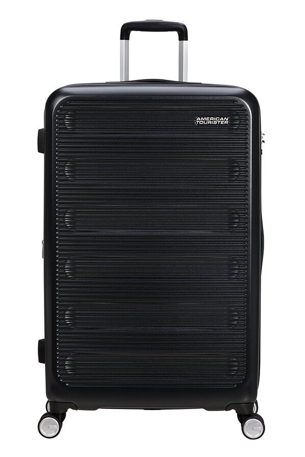 Astrobeam Large Check-in | American Tourister Astrobeam Spinner EXP TSA 78cm  Storm Black