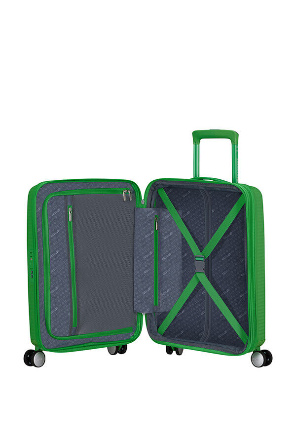 American Tourister SoundBox Spinner Expandable 55cm  Grass Green