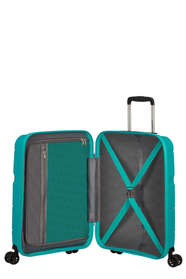 American Tourister Linex Spinner 55cm  Blue Ocean